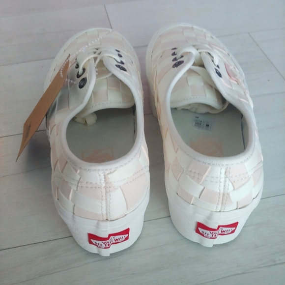 VANS NEW Stackform Woven Check Lace Up Shoes - Picture 9 of 13